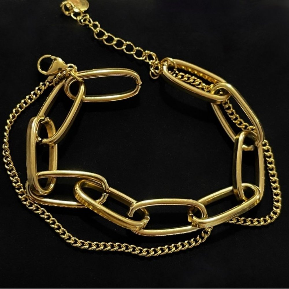 ✨Chic 18K Gold Plated Chain Bracelet ✨